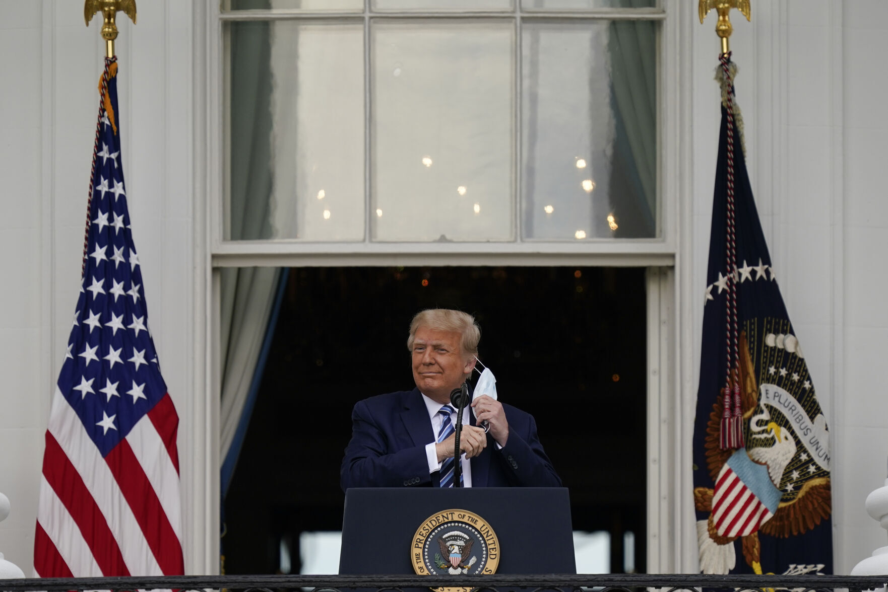 APTOPIX Virus Outbreak Trump